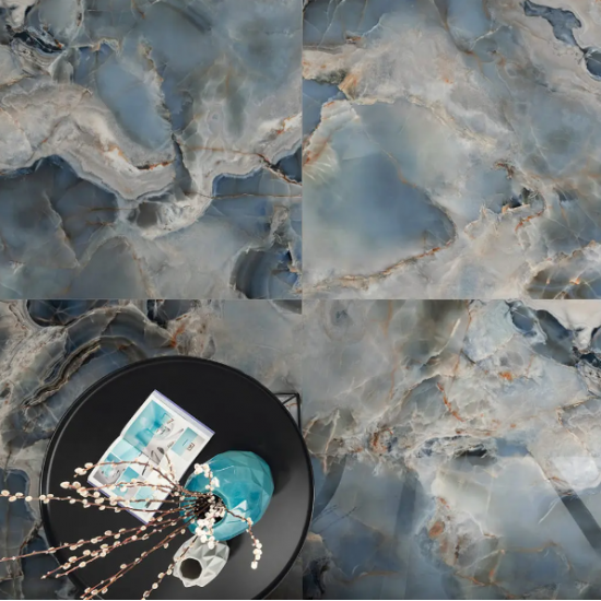 Πλακάκι Onice Reale Oceano Tagina Retificatto Γυαλιστερό 120x60 Μπλε Πλακάκι Onice Reale Oceano Tagina Retificatto Γυαλιστερό 120x60 Μπλε